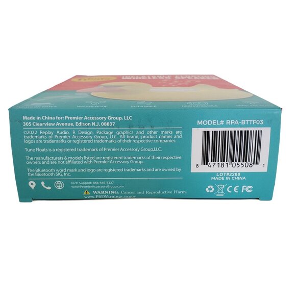 Wireless Speaker Duck  Tune Bluetooth Waterproof Inflatable Rechargeable Battery - Picture 6 of 6